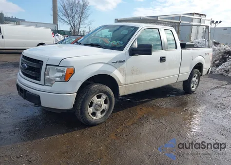 2014 Ford F-150 Stx z USA, uszkodzony, nr VIN 1FTEX1EM9EFA35000
